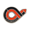 Литой значок-логотип Обимед-рус