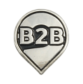 Значок в форме логотипа компании B2B