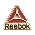 Штампованный значок золотого цвета REEBOK