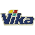 Литой значок В форме логотипа Vika